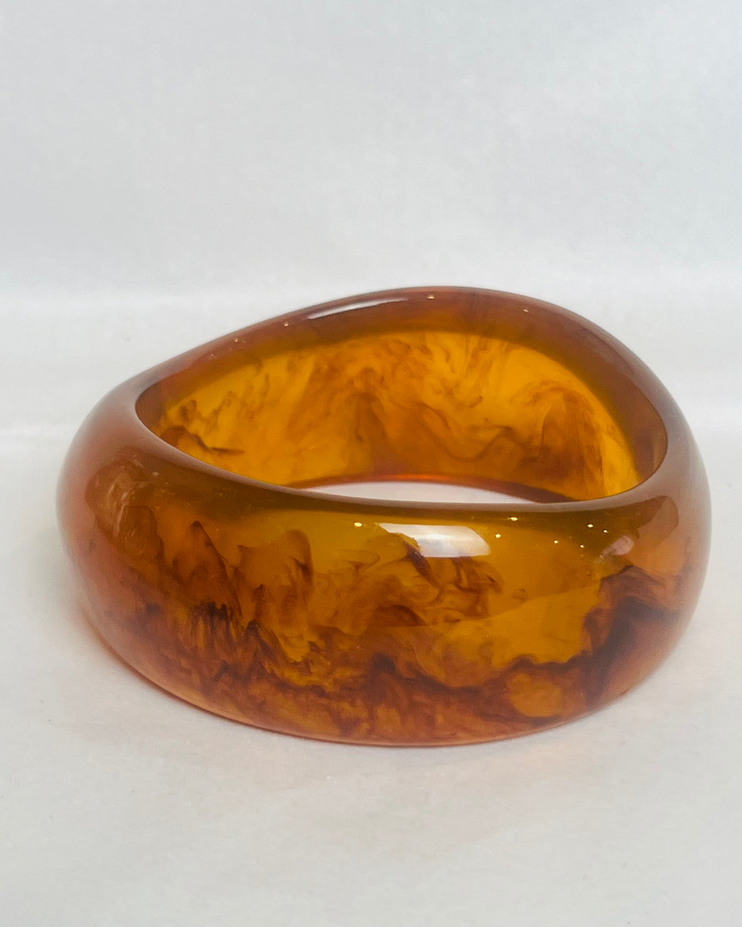 The Amber Wave Resin Bracelet