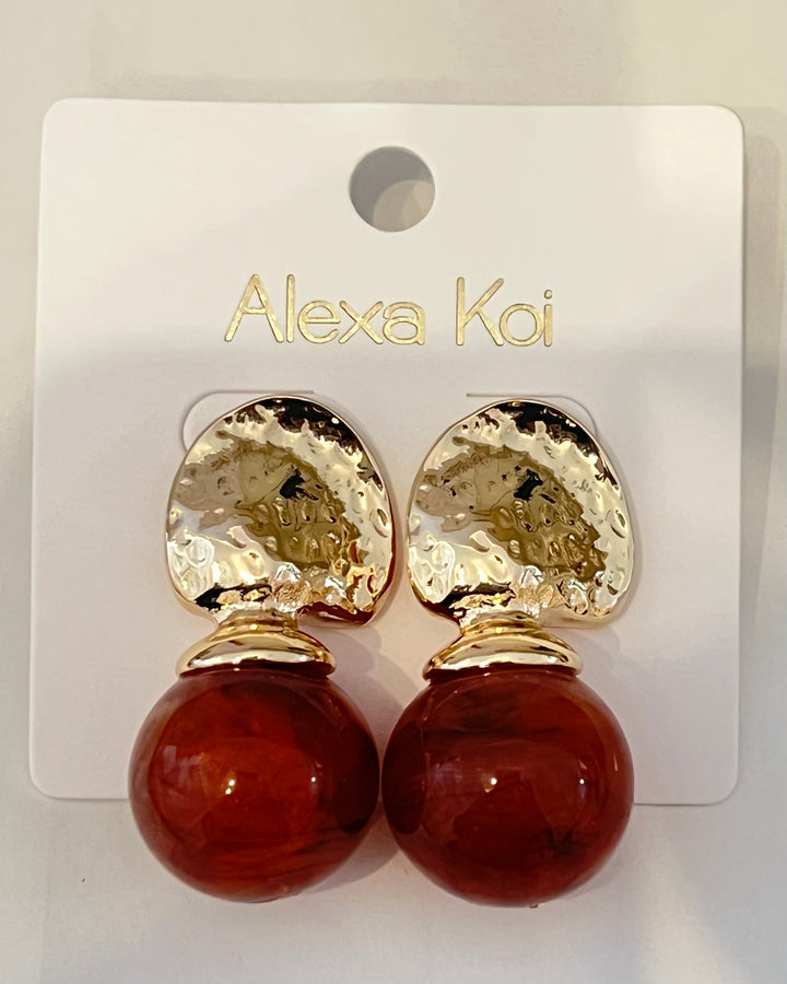 The Peony Pedestal Earrings