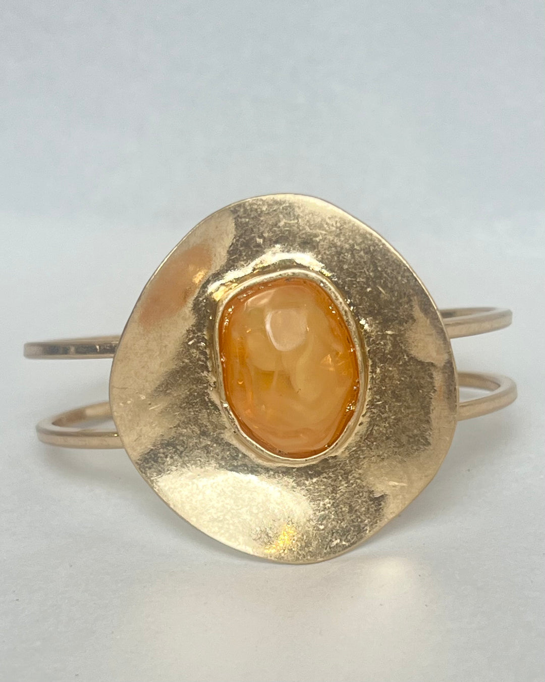 The Aegean Stone Hinged Cuff