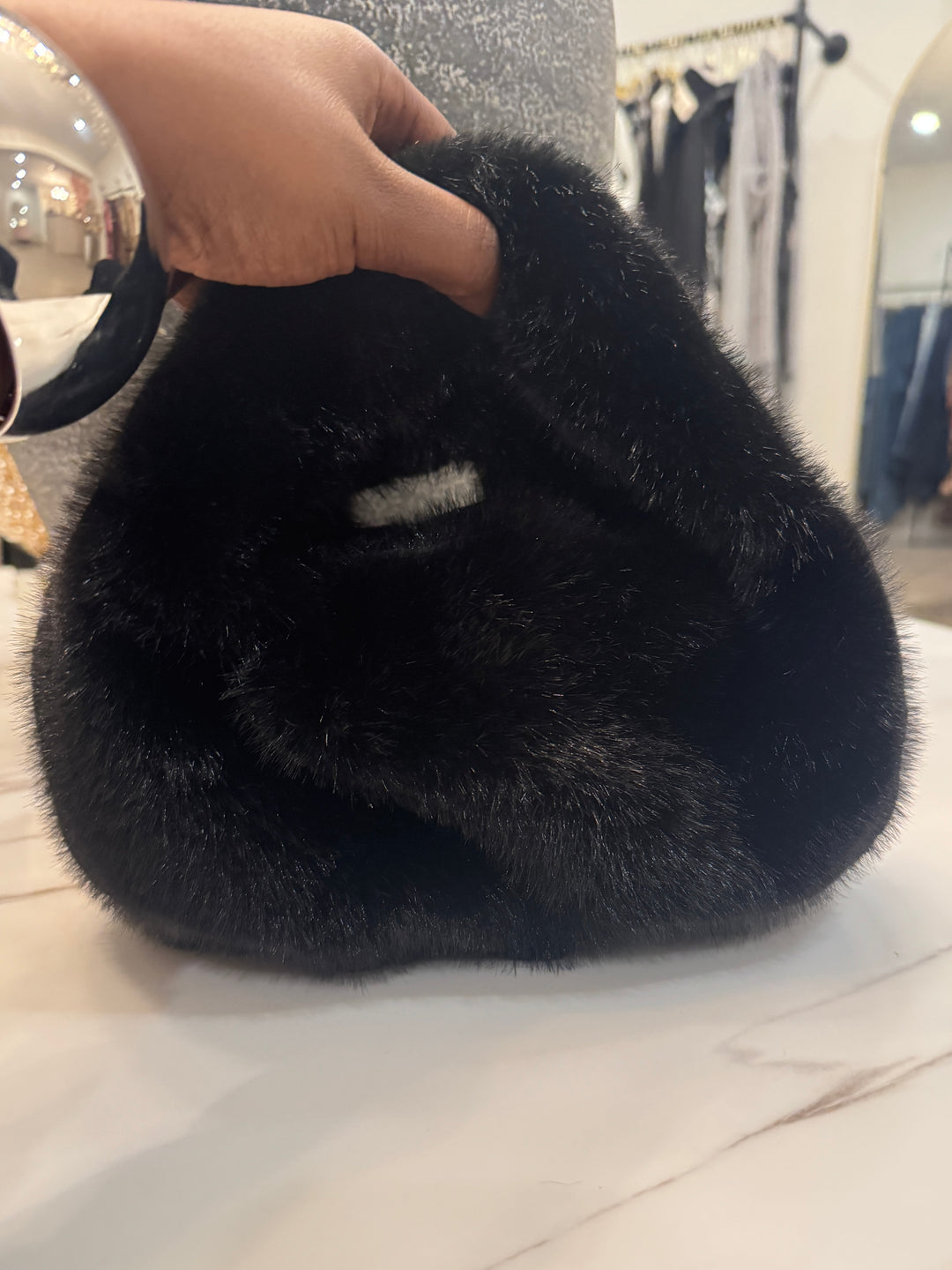 Luxe Cloud Plush Clutch