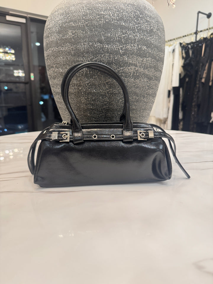 Barrel Bag with buckle detail