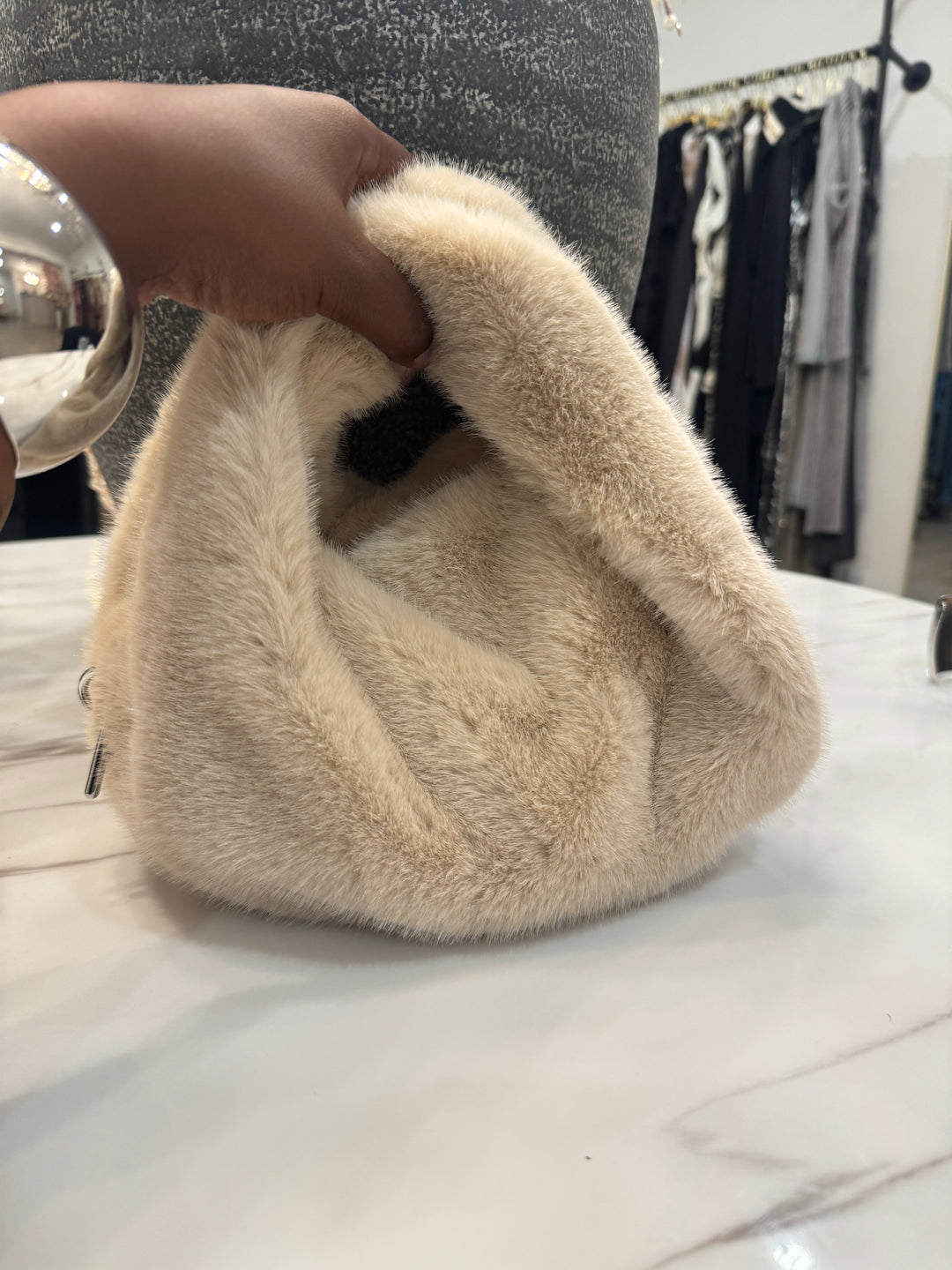 Luxe Cloud Plush Clutch