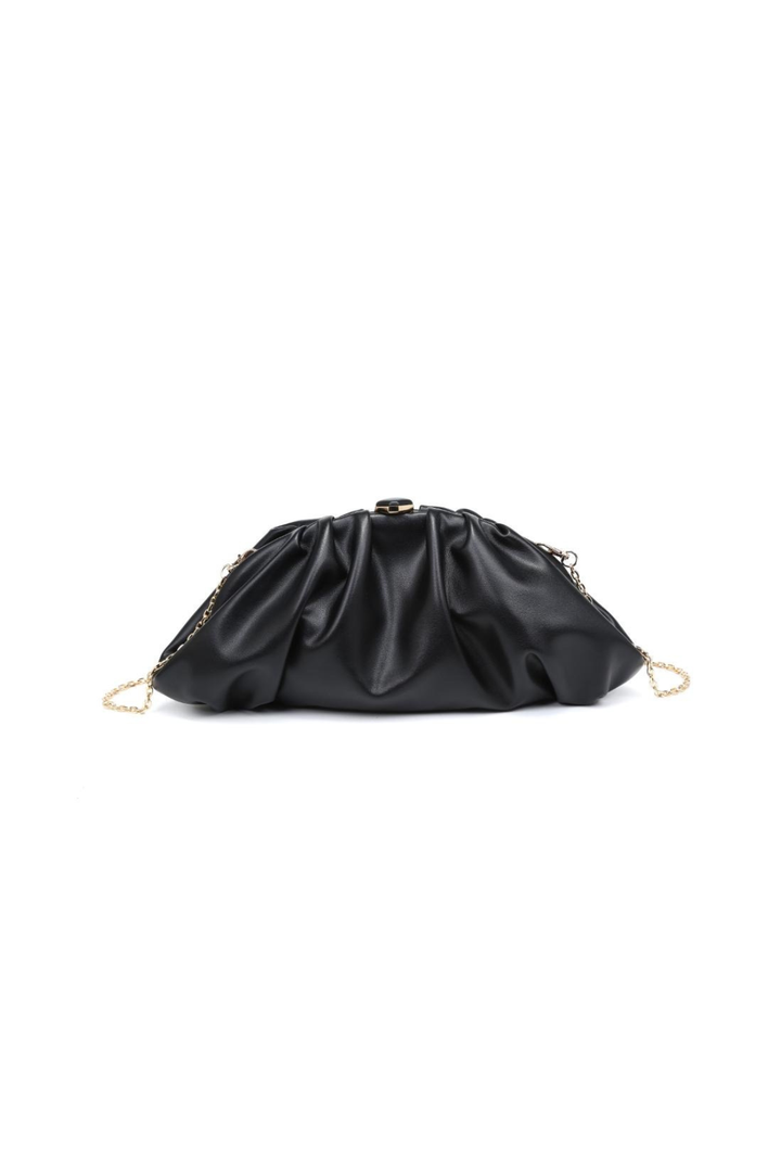 The Amara Ruched Clutch