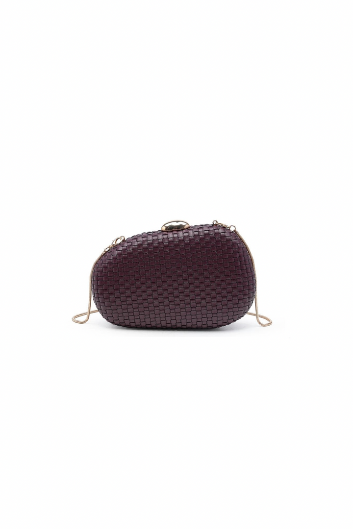 The Opal Oval Clutch