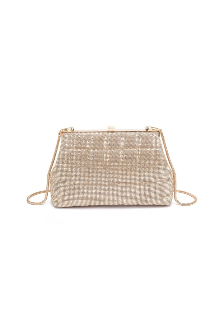 The Quilted Sparkle Clutch