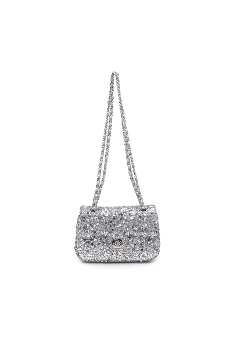 The Colette Tweed Sequin Bag