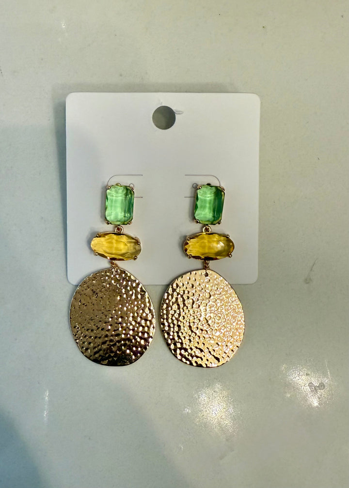 Rhinestone Drop Earrings