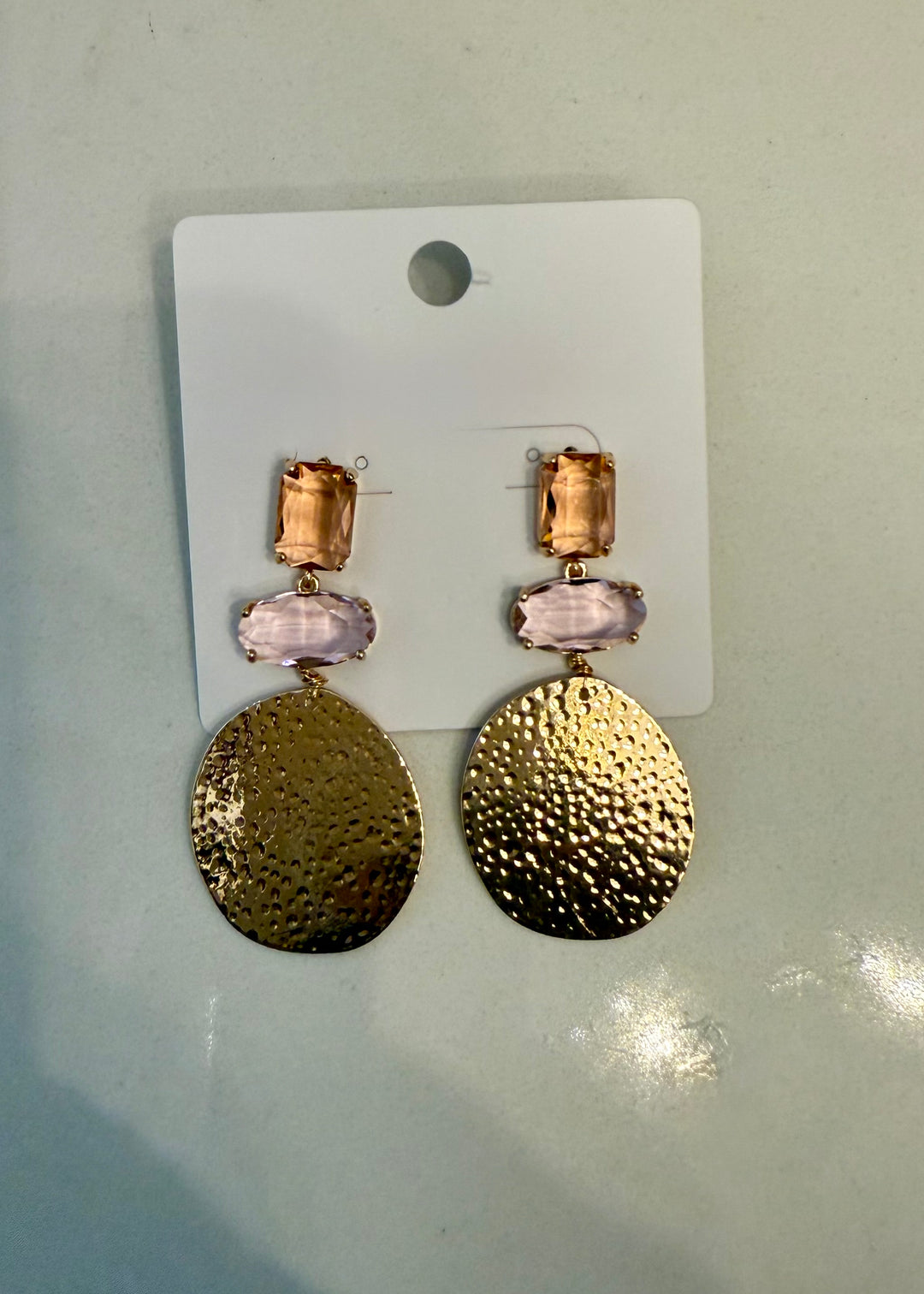 Rhinestone Drop Earrings