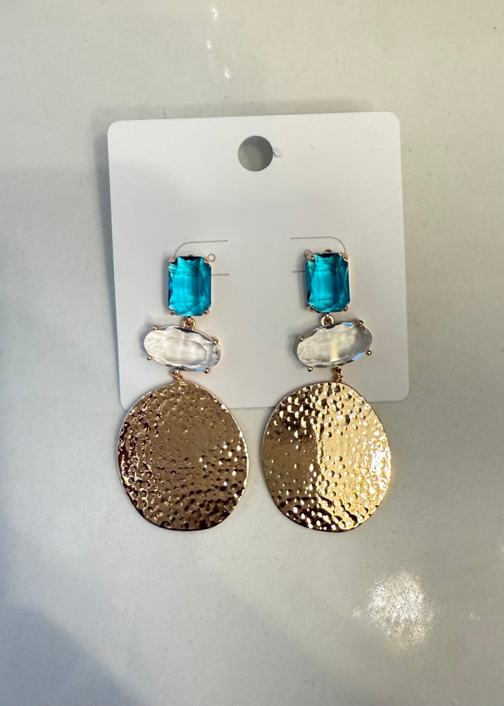Rhinestone Drop Earrings