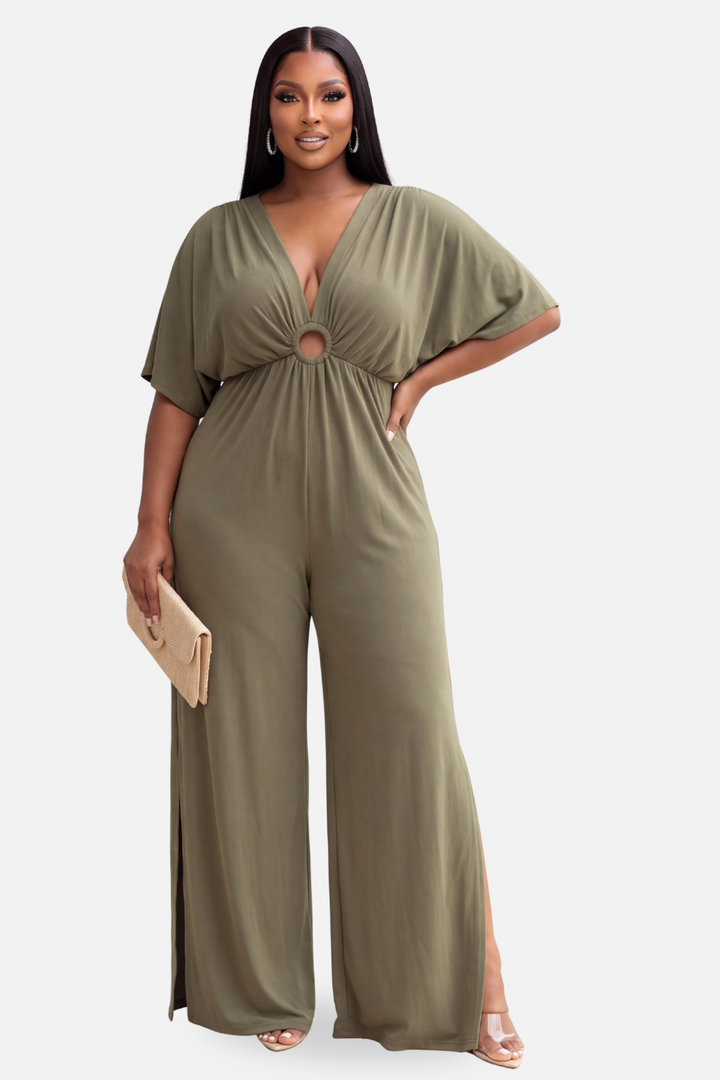 The Eden Ring Jumpsuit [Olive]