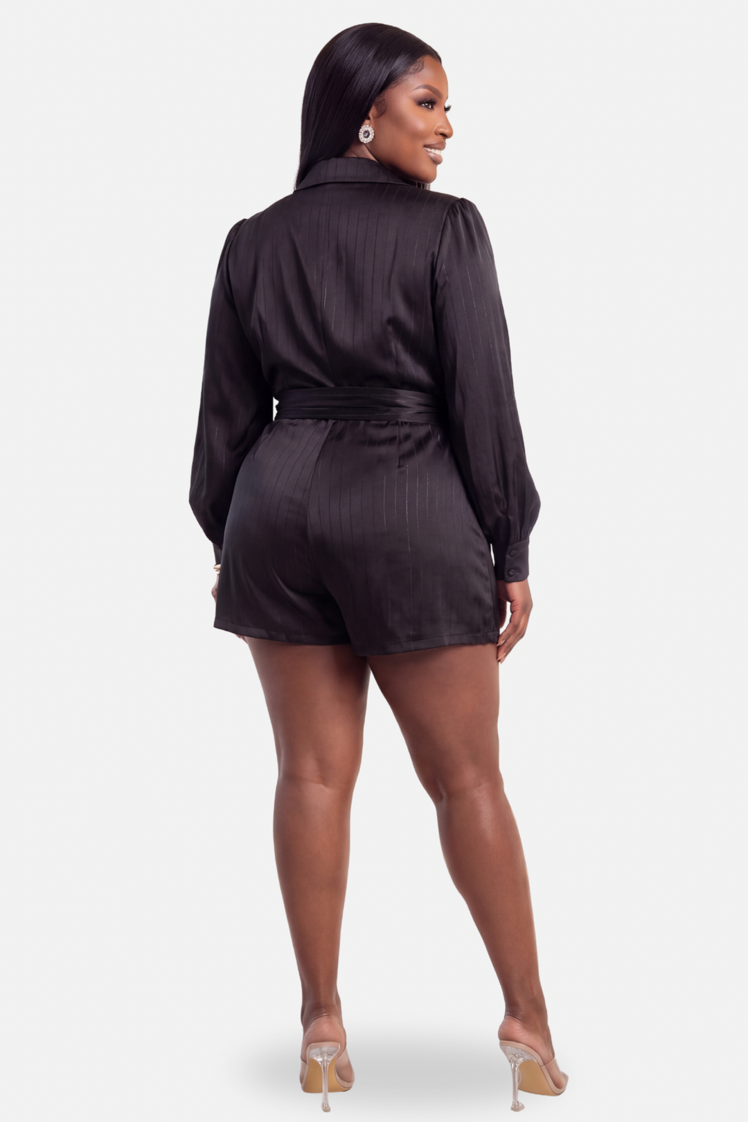 After Hours Blazer Romper [Black]