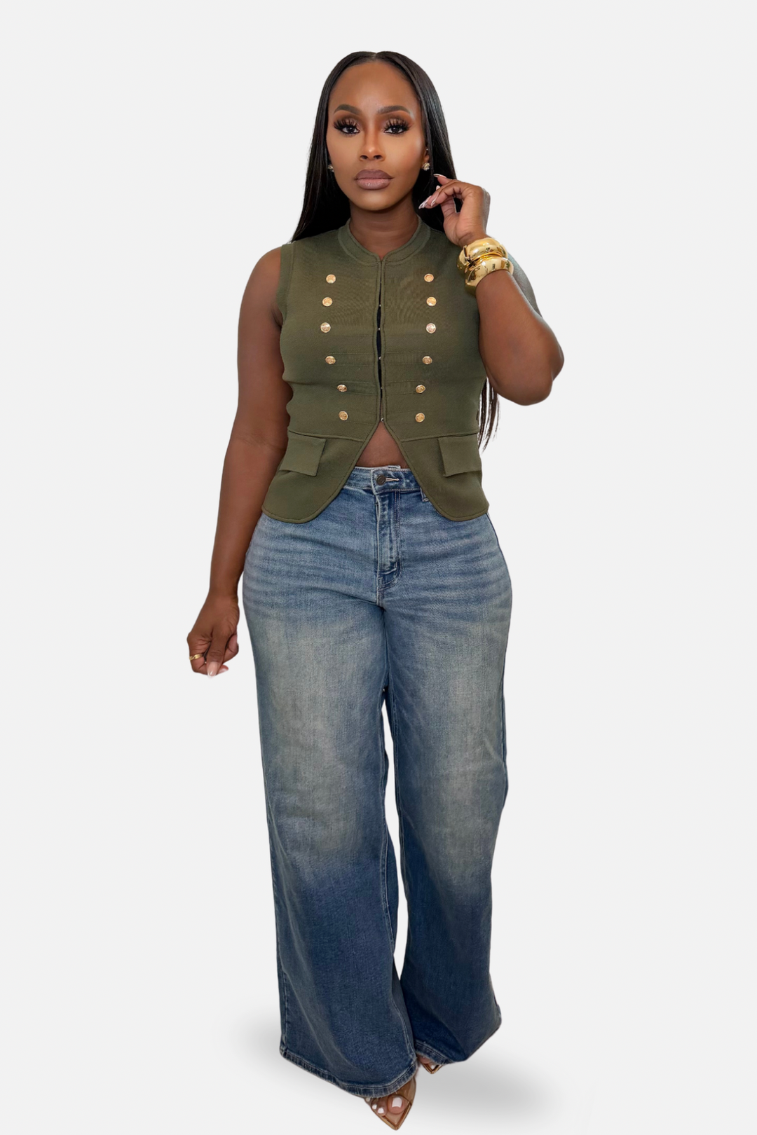 The Gia Tailored Vest