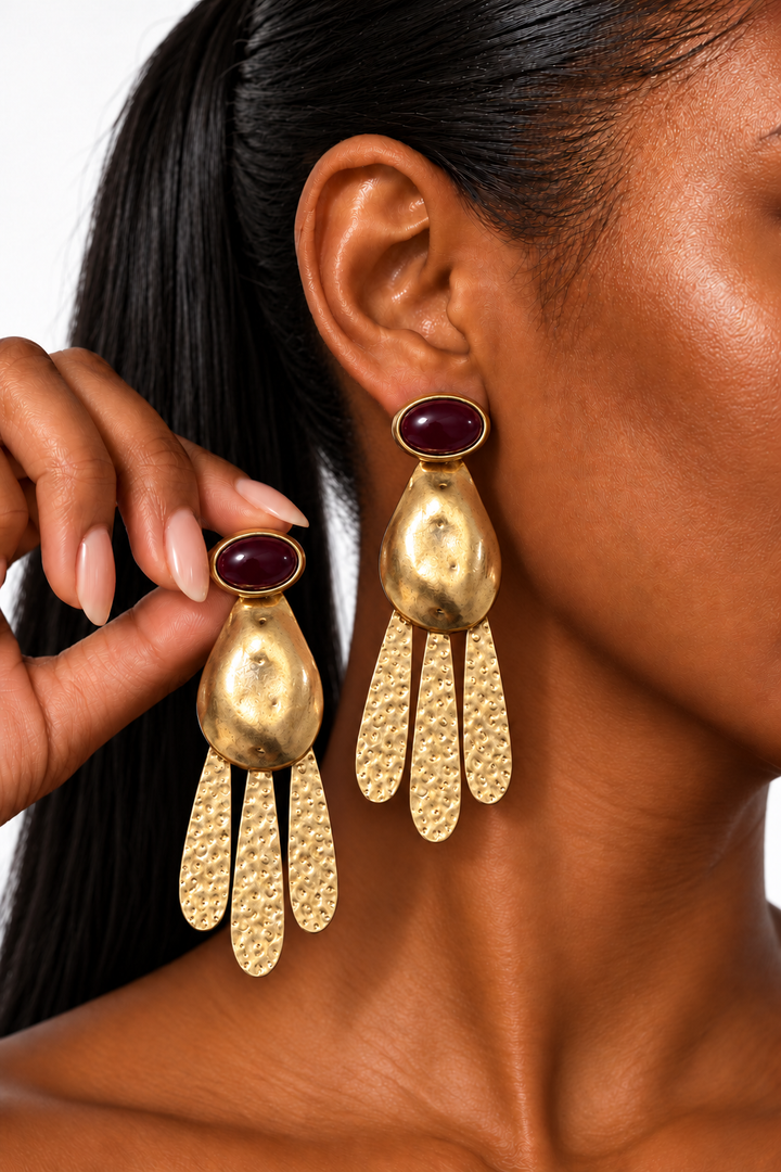 The Zaria Fringe Earrings