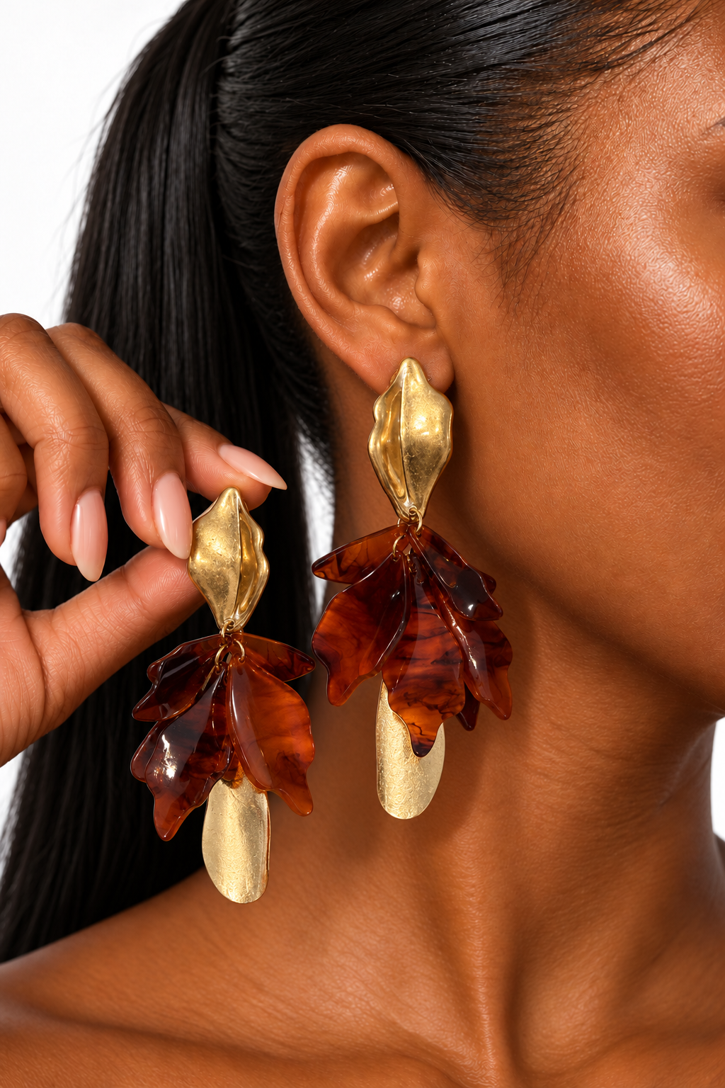 The Autumn Cascade Earrings