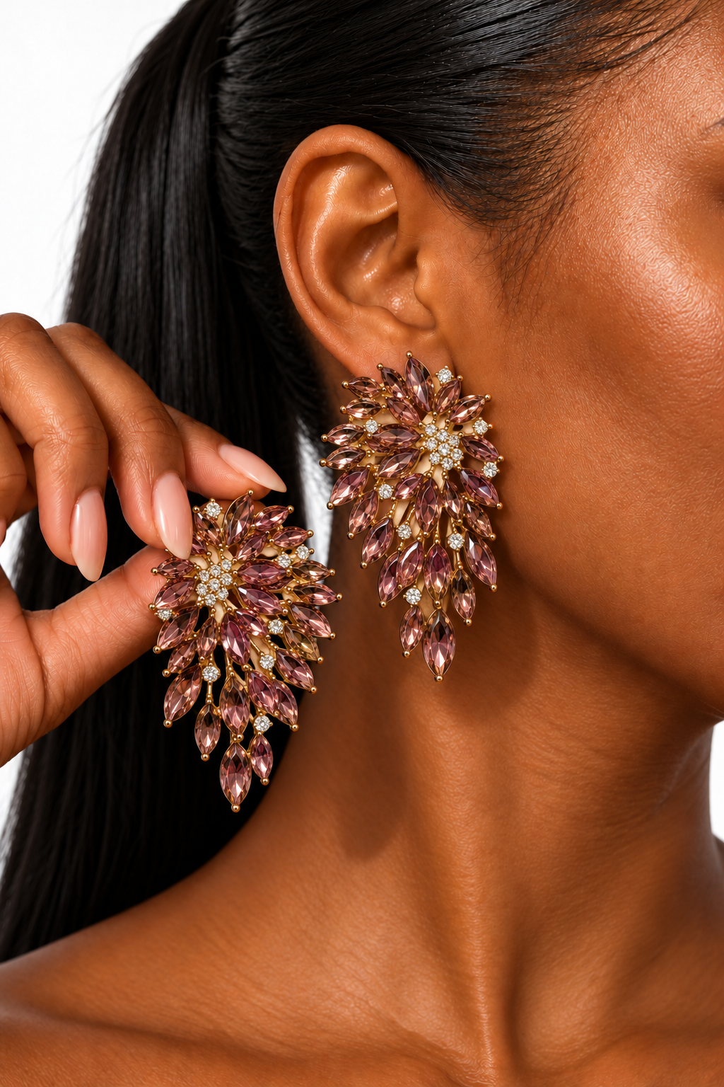 The Seraphina Crystal Earrings