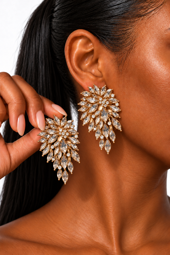 The Seraphina Crystal Earrings