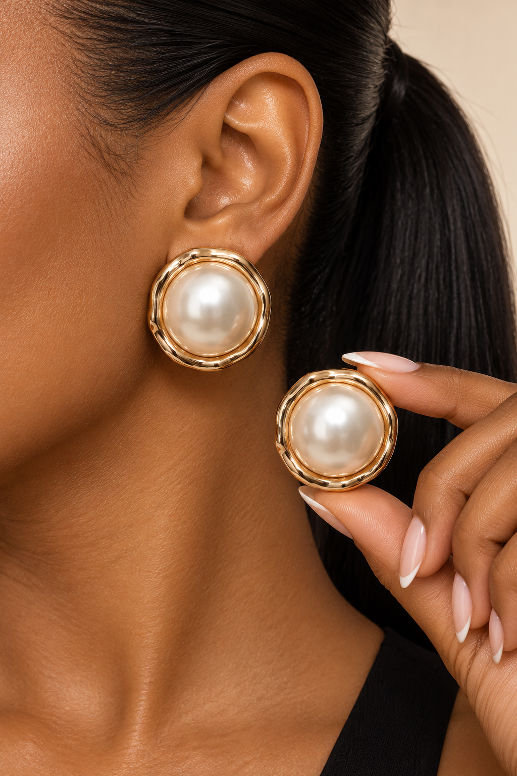 Champagne Charm Earrings