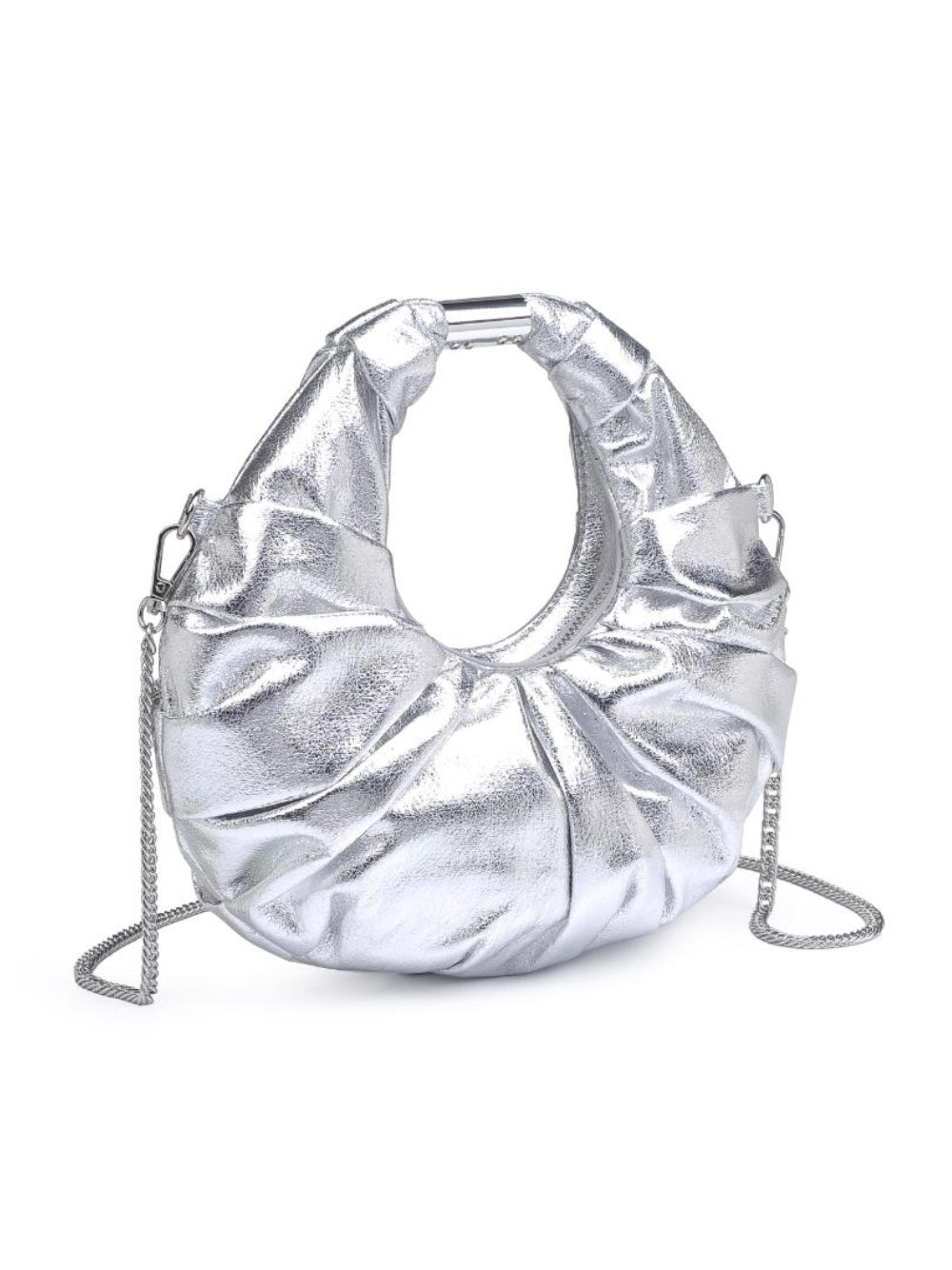 Sasha Crossbody Bag (Silver)