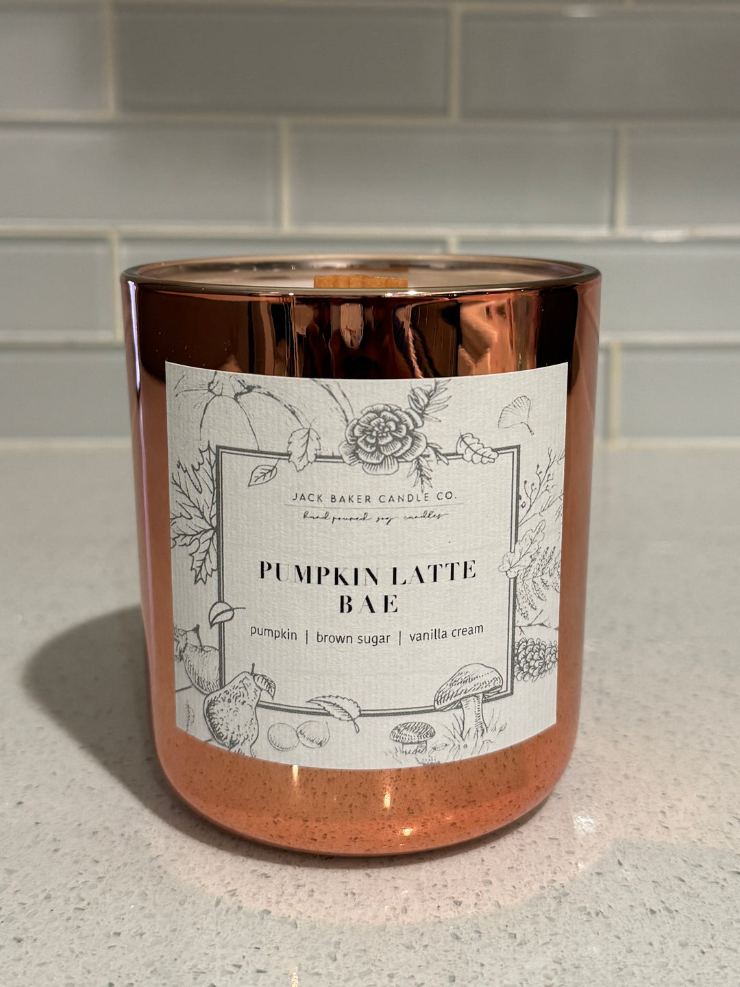 Pumpkin Latte Bae Luxury Candle