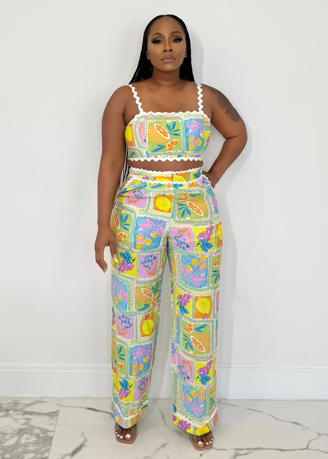 Fruitalicous Wave Pant Set (Multi)