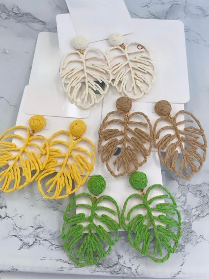 Natural Leaves Earring