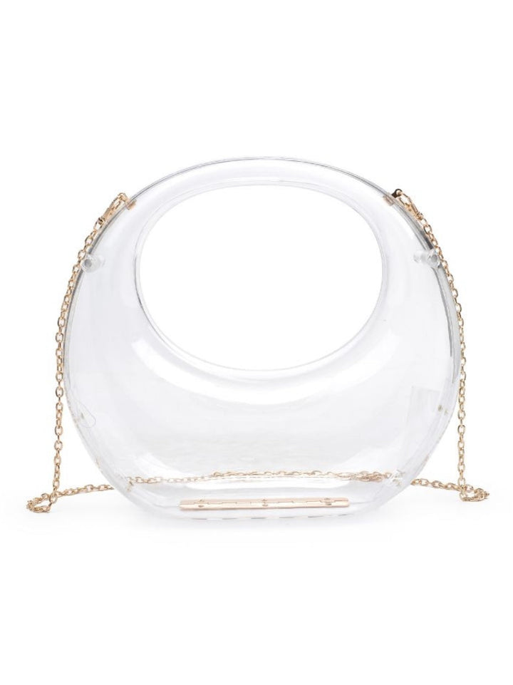 Bess Round Clear Bag (Clear)