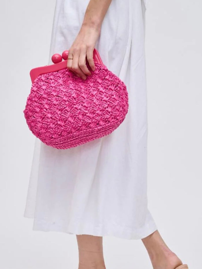 Naomi Crossbody Bag (Hot Pink)