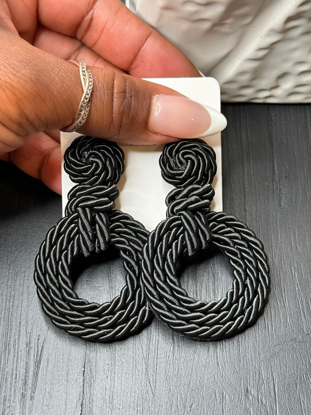 Braided Rounded Earring