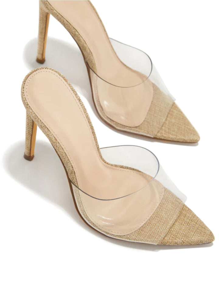 Echo Clear Heels (Natural)