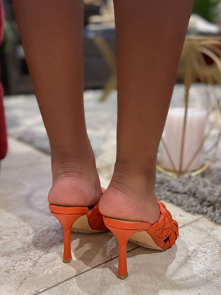 Reeses Braided Heel (Orange)
