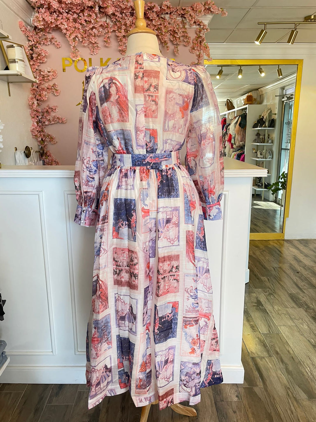 Read All About It Button Up Maxi Dress
