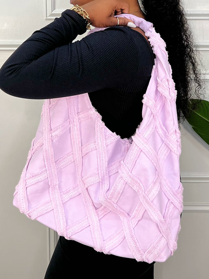 Carry IT All Oversize Shoulder Bag (Lavender)
